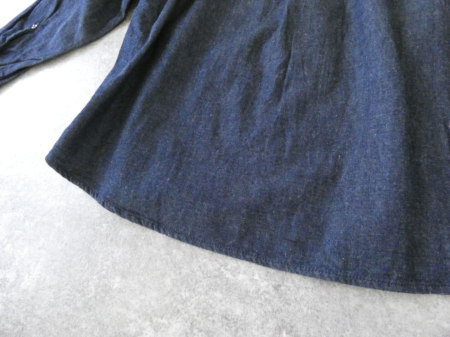 NATURAL LAUNDRY(ナチュラルランドリー) Goody!6ozセルビッジデニムシャツの商品画像30