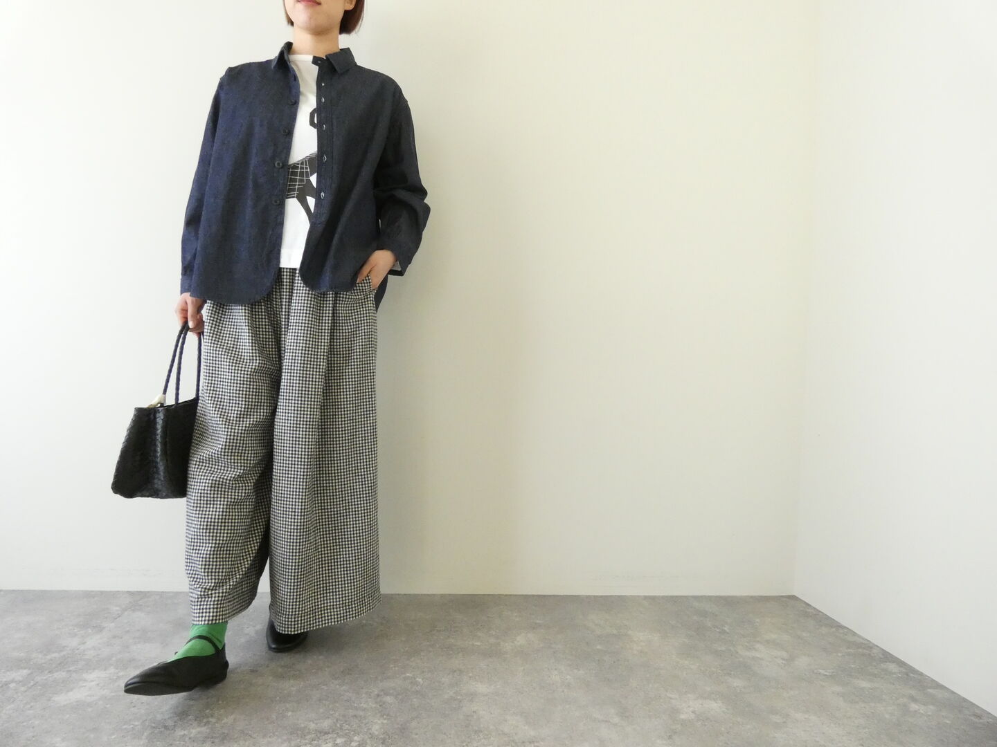 NATURAL LAUNDRY(ナチュラルランドリー) Goody!6ozセルビッジデニムシャツの商品画像8