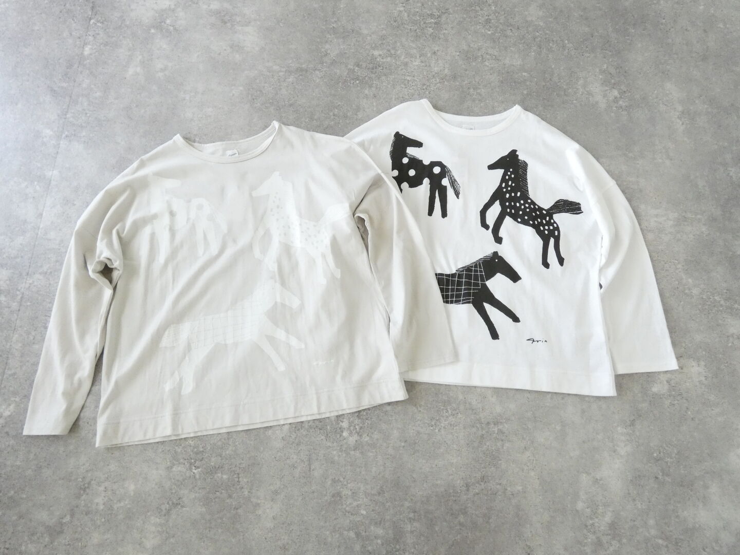 grin(グリン) ベーシック天竺馬プリントプルオーバーの商品画像3