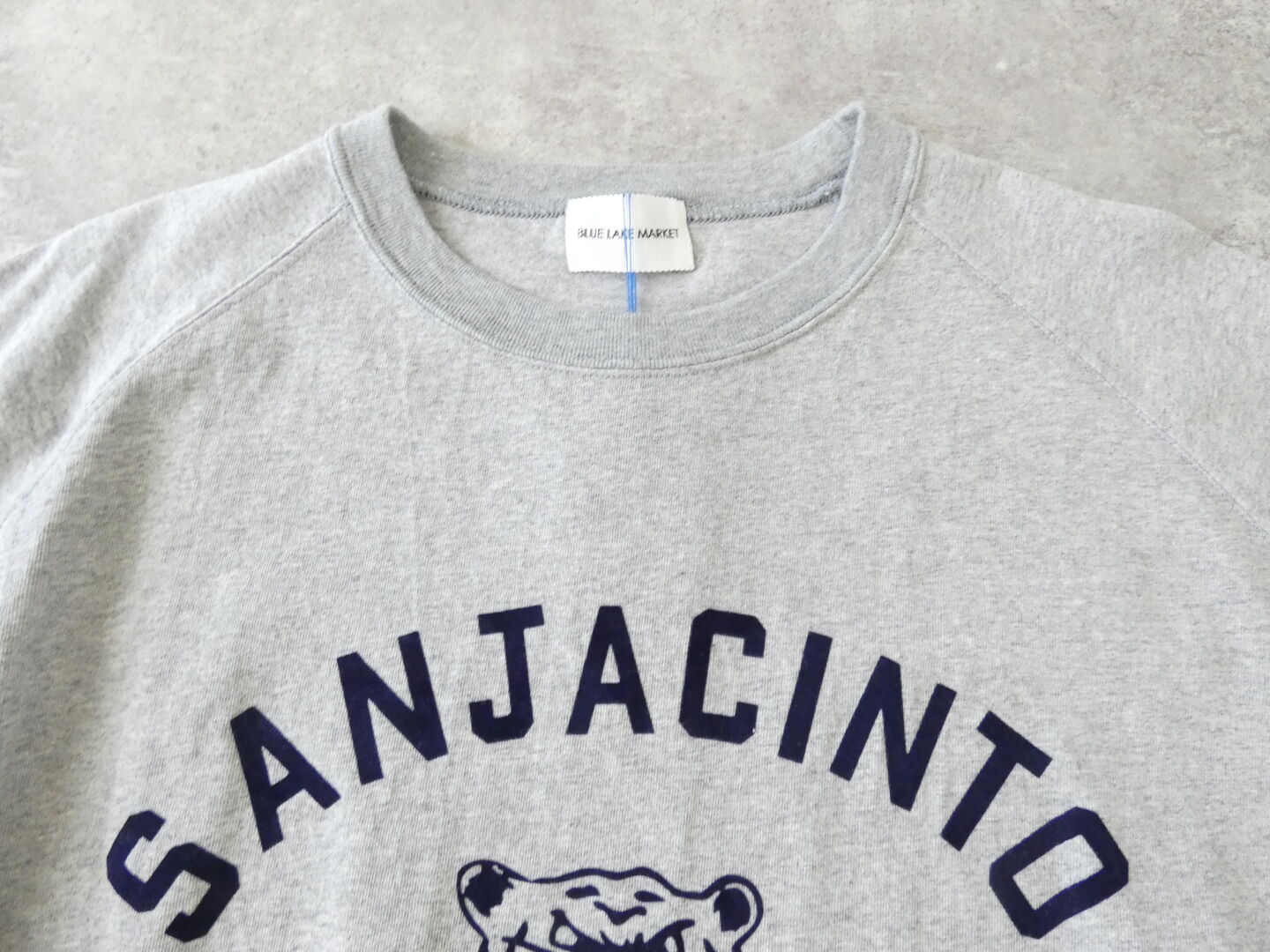 BLUE LAKE MARKET(ブルーレイクマーケット) 17/-BD天竺　プリントラグランプルオーバー　SANJACINTOの商品画像23