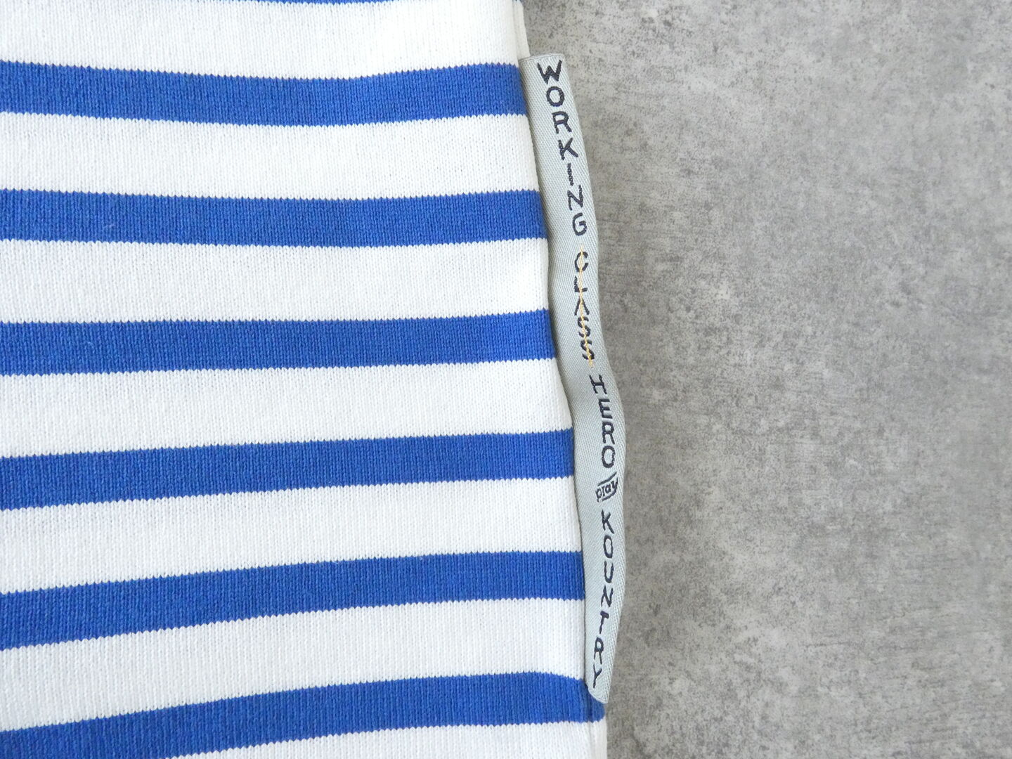 KAPITAL(キャピタル) パネルボーダー天竺BOX-T(PECKISH RAINBOWY pt)の商品画像23