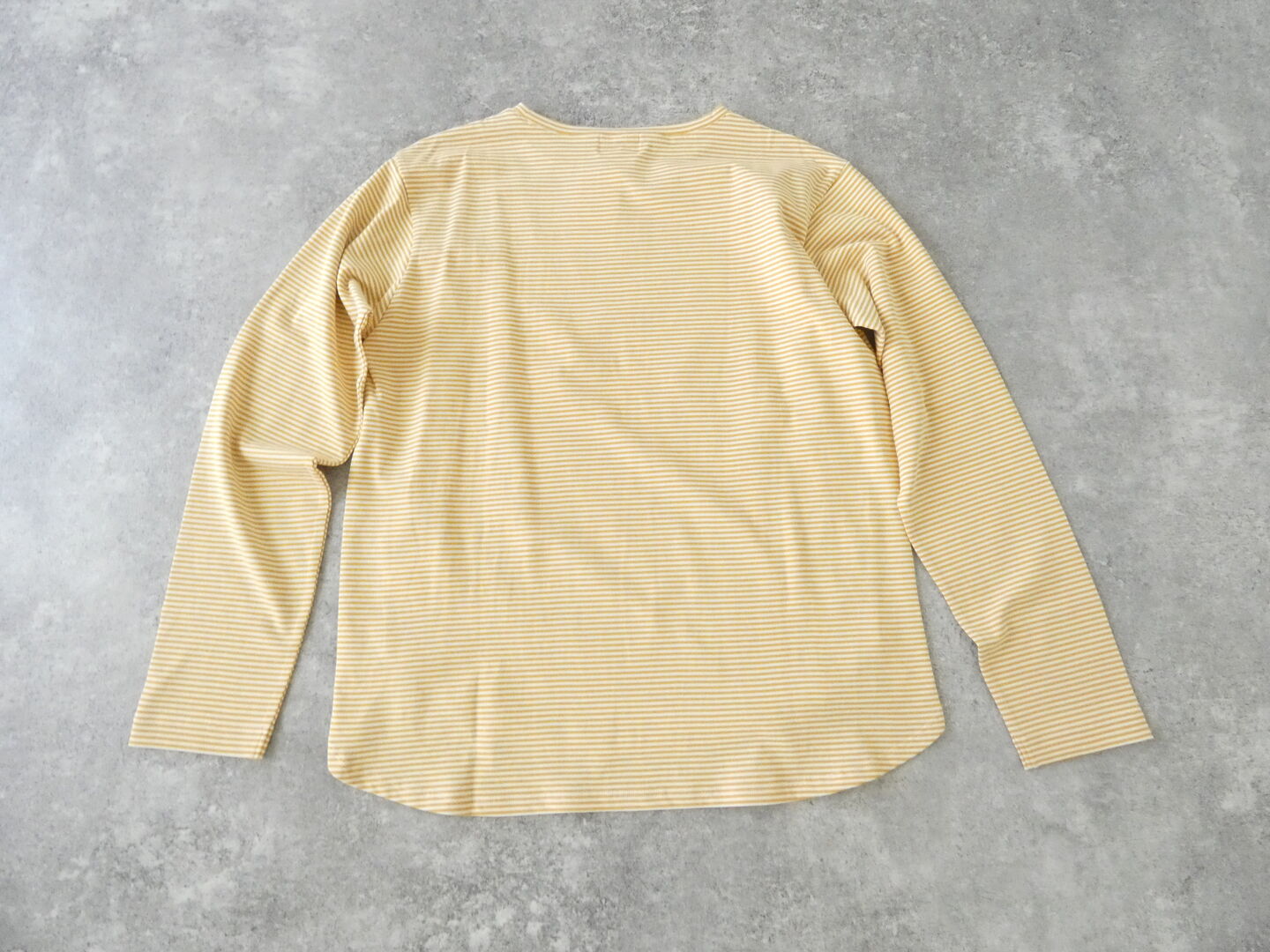 mao made(マオメイド) 細細ボーダーラウンドヘムTEEの商品画像29