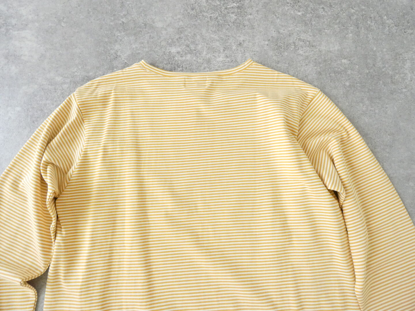 mao made(マオメイド) 細細ボーダーラウンドヘムTEEの商品画像34