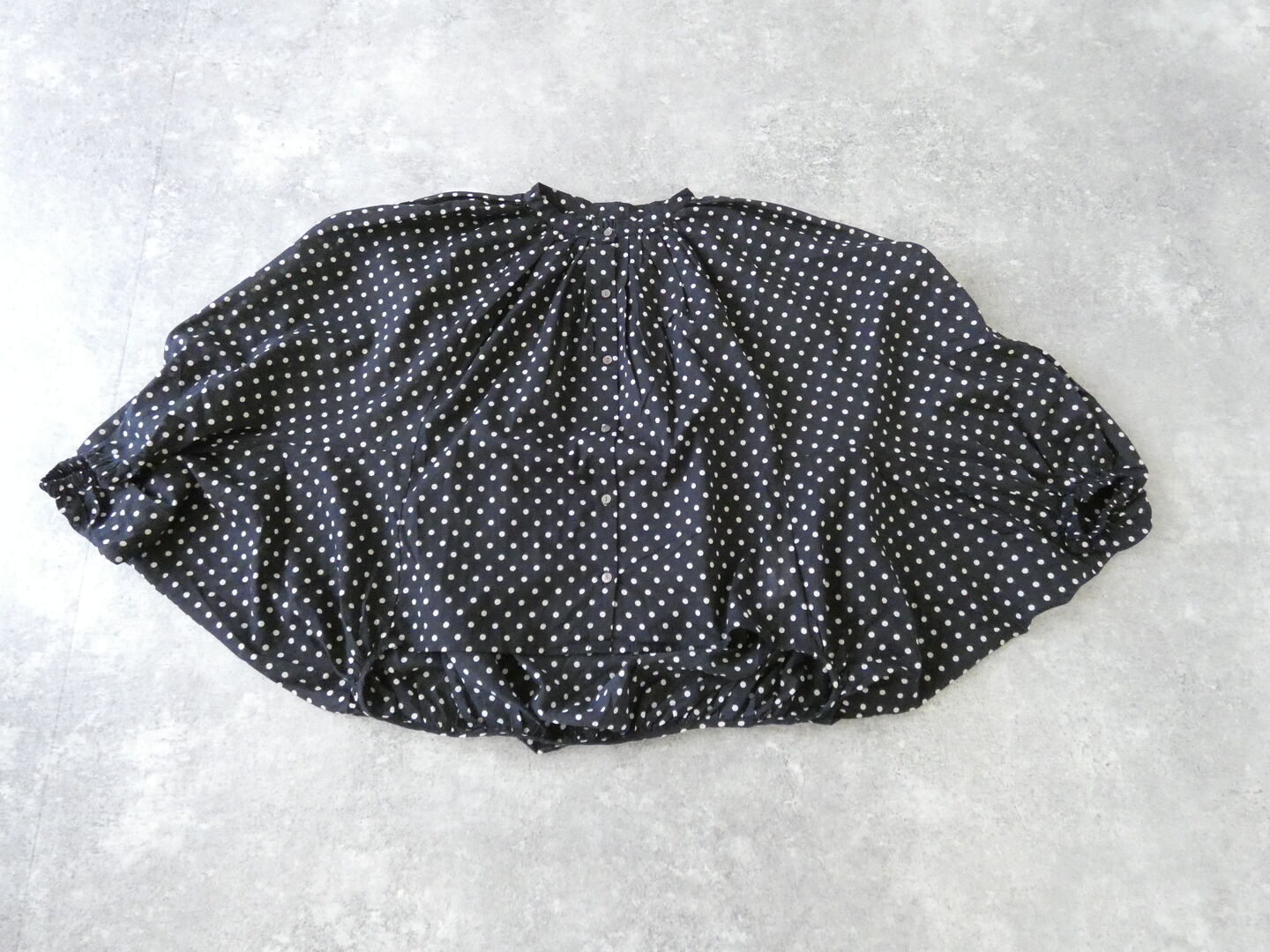 mao made(マオメイド) ひらひらローンふんわりボリュームかぼちゃブラウスの商品画像2