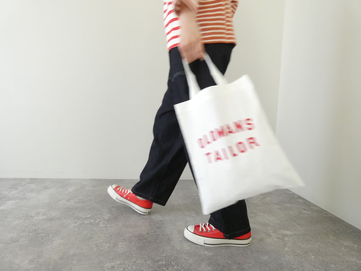 R&D.M.Co-(オールドマンズテーラー) OMT PRINT TEXTURE TOTE BAGの商品画像6