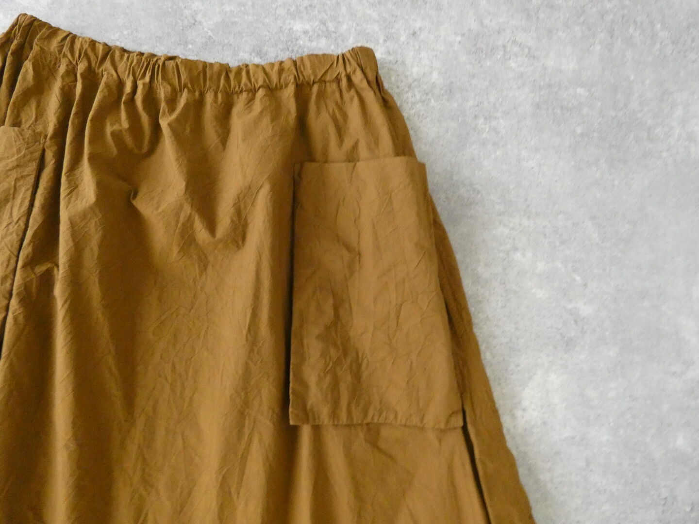 R&D.M.Co-(オールドマンズテーラー) SHRINK COTTON GARMENT DYE POCKET SKIRT Mの商品画像21