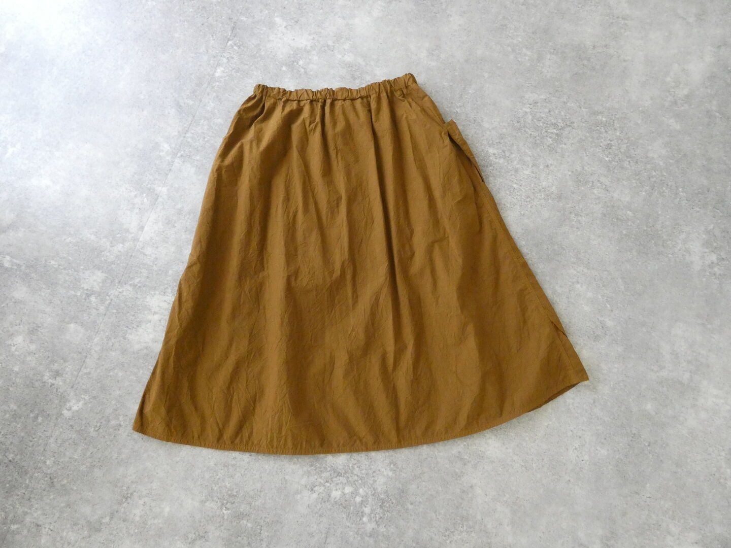 R&D.M.Co-(オールドマンズテーラー) SHRINK COTTON GARMENT DYE POCKET SKIRT Mの商品画像9