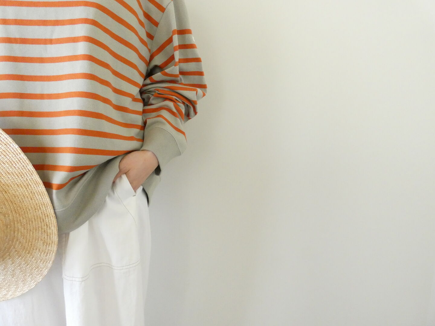 ORCIVAL(オーシバル) パネルボーダースウェットの商品画像6