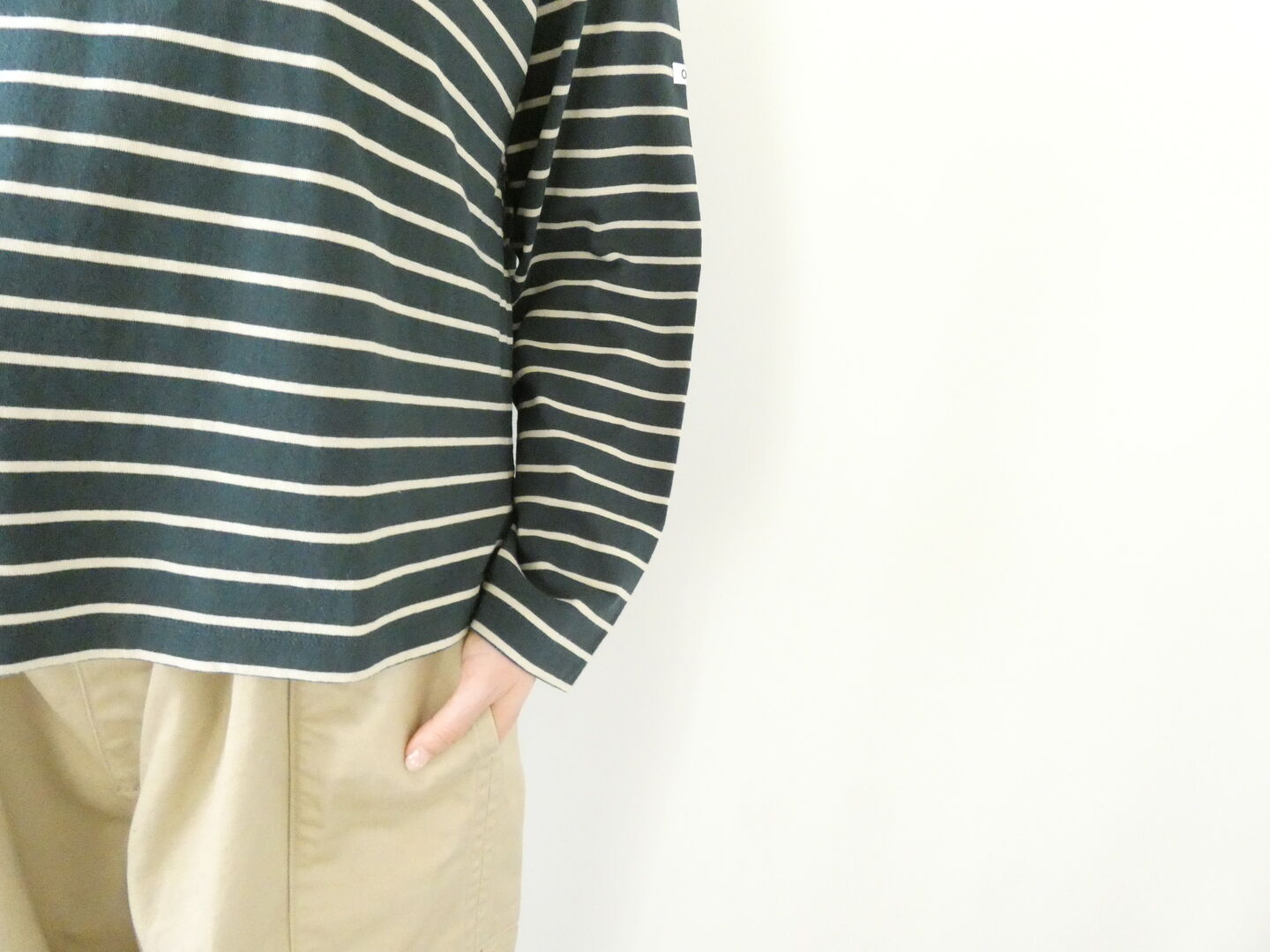 ORCIVAL(オーシバル) ボートネックワイドスリーブプルオーバーの商品画像5