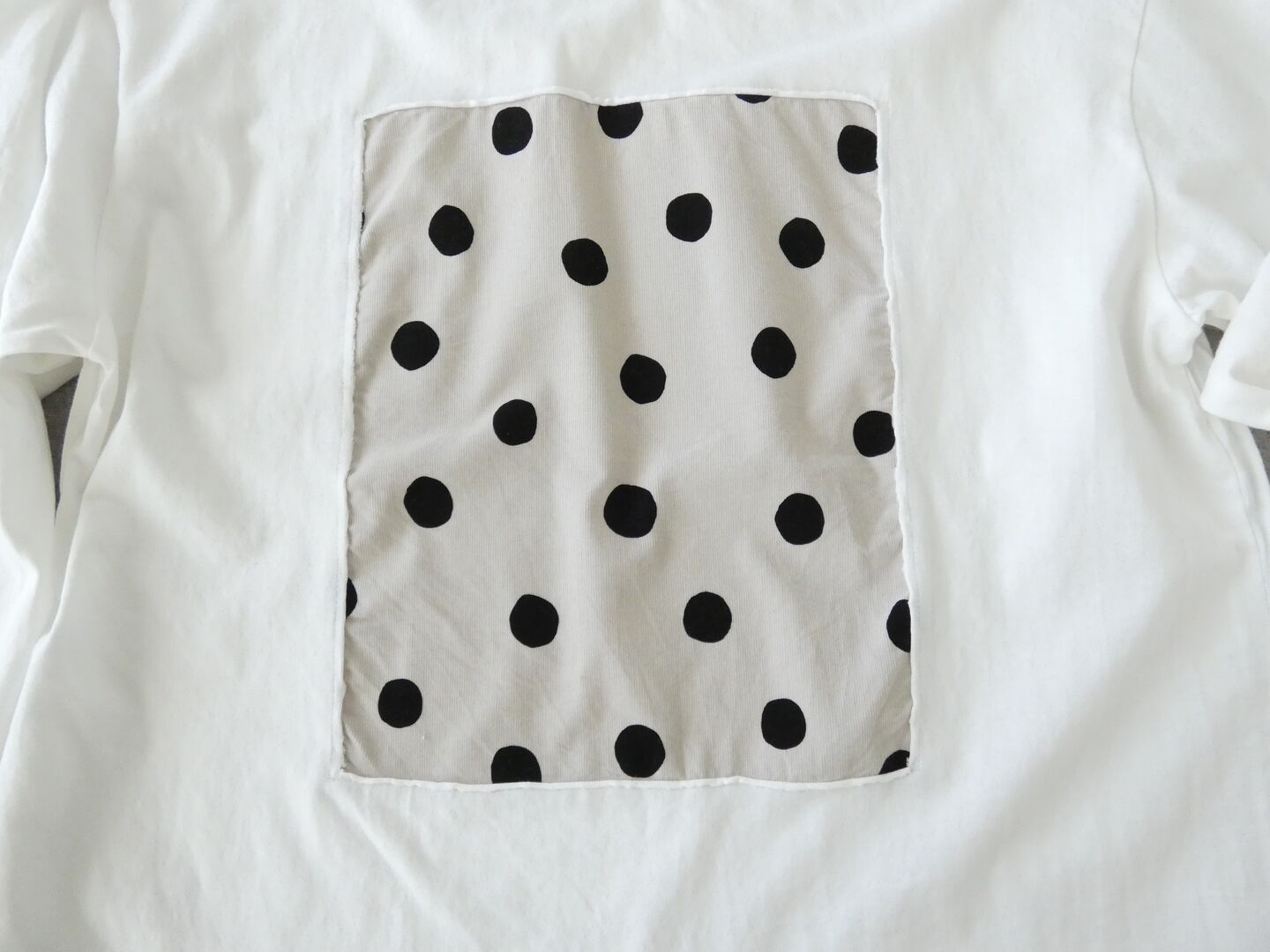 prit(プリット) 17/1空紡天竺×ラフドットプリントフレームロングTシャツの商品画像31
