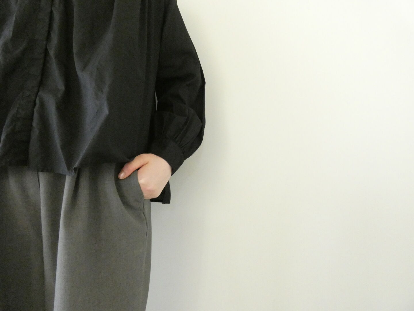 sabbatum(サバタム) トロワッシャータックイージーパンツの商品画像16
