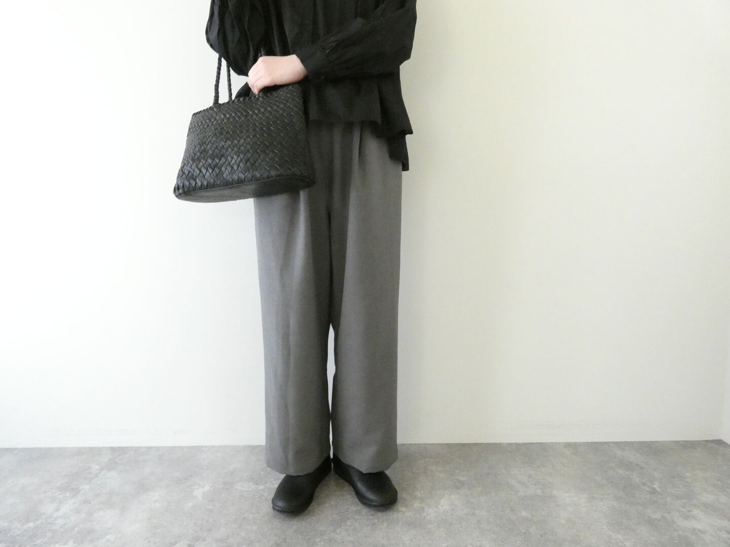 sabbatum(サバタム) トロワッシャータックイージーパンツの商品画像6