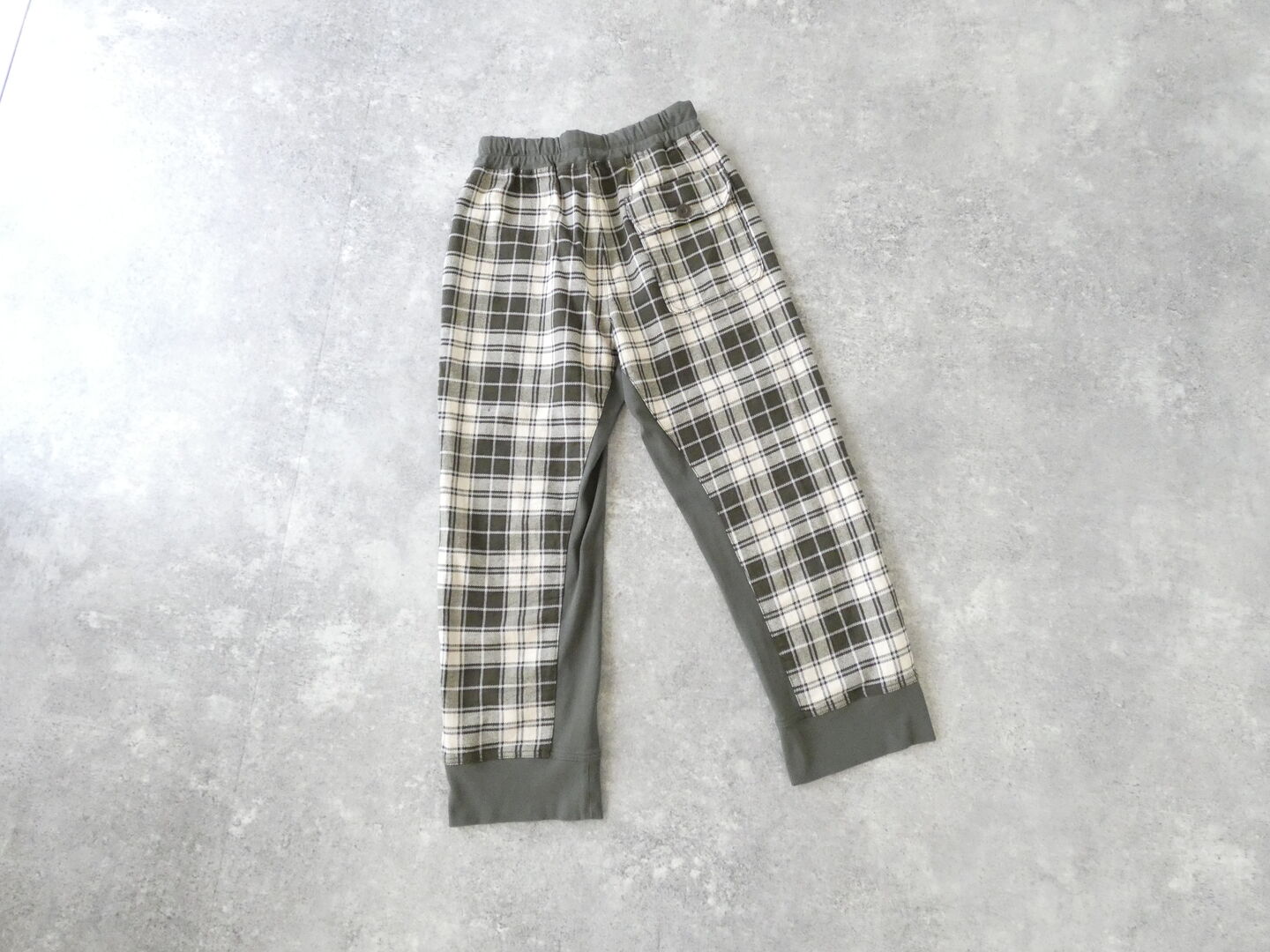 vb コンビネーションデザインパンツ　KHAチェックの商品画像10