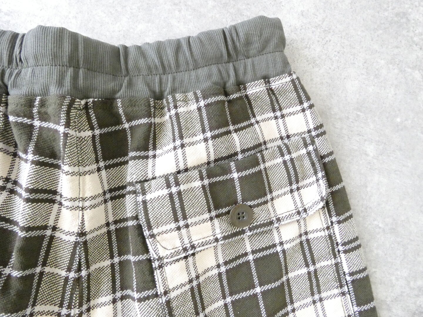 vb コンビネーションデザインパンツ　KHAチェックの商品画像28