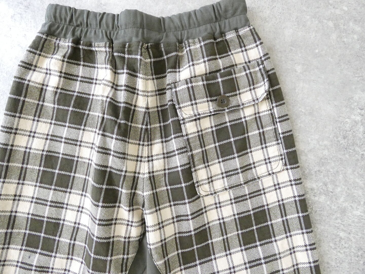 vb コンビネーションデザインパンツ　KHAチェックの商品画像29