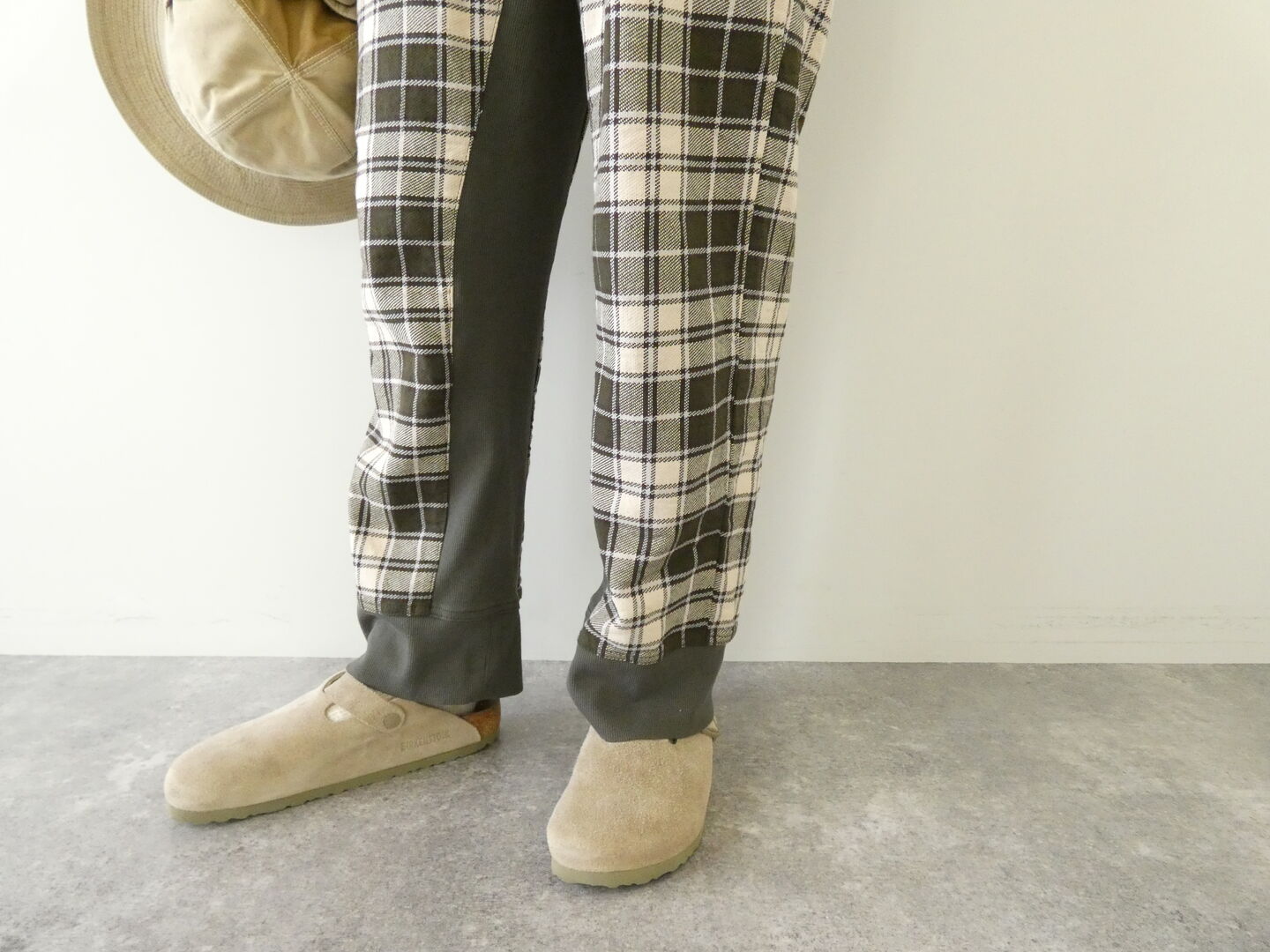 vb コンビネーションデザインパンツ　KHAチェックの商品画像4