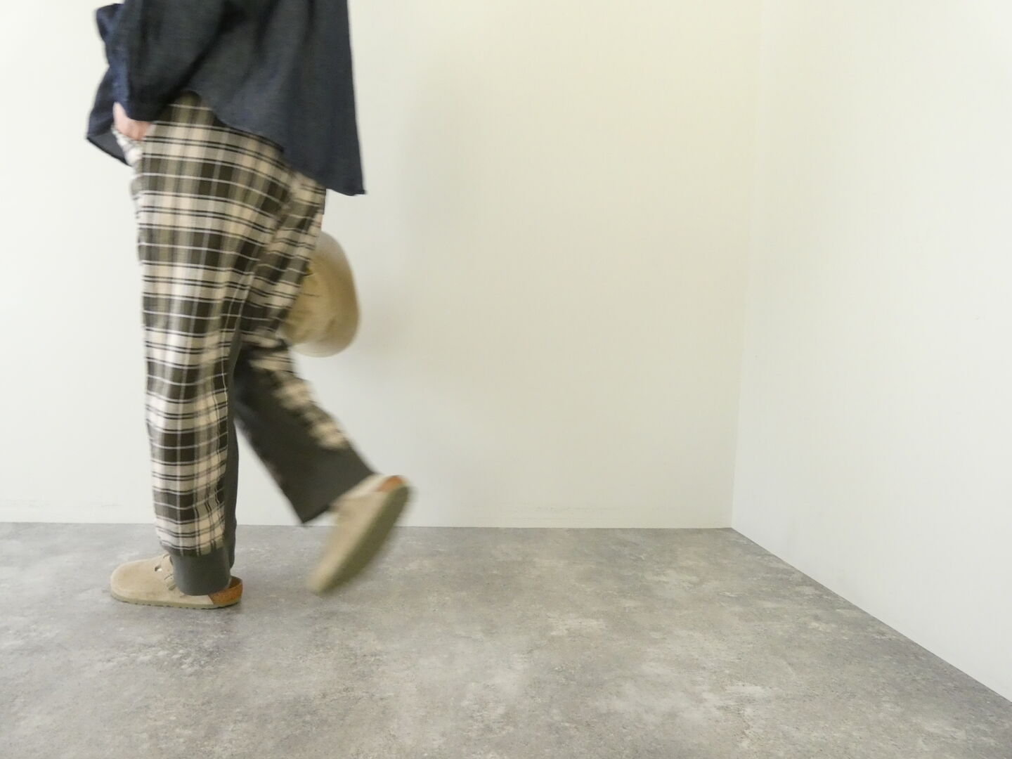 vb コンビネーションデザインパンツ　KHAチェックの商品画像8