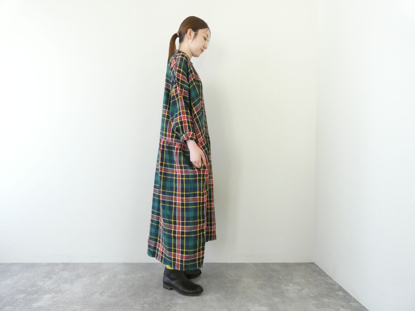 ichiAntiquite's(イチアンティークス) タータンチェックドレスの商品画像8