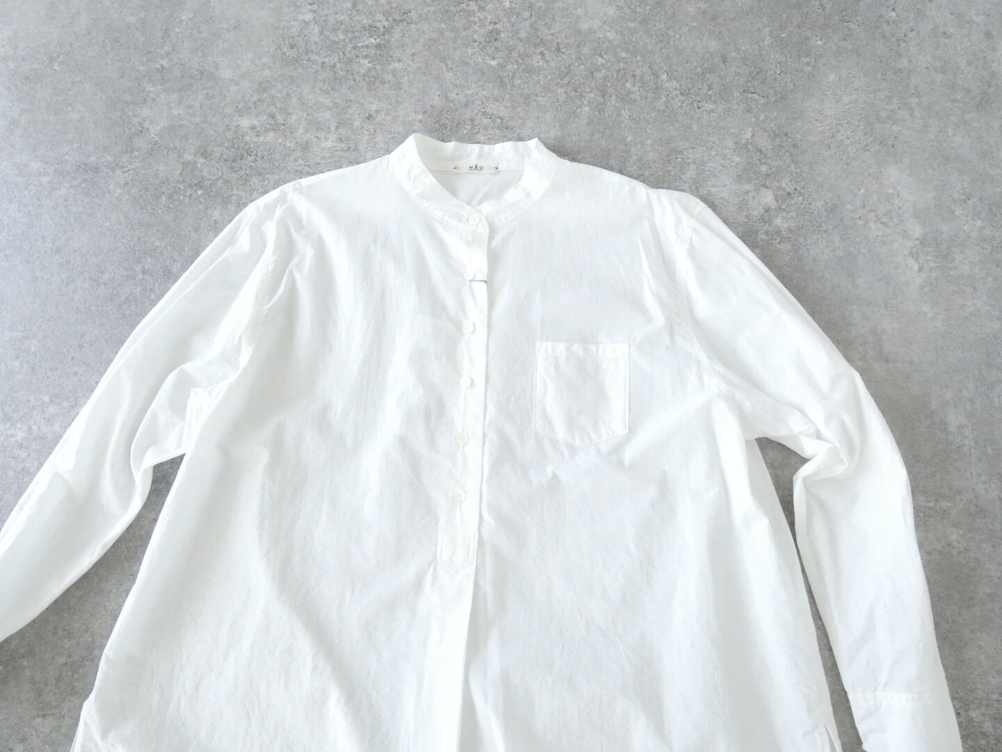 HAU(ハウ) stand collar shirts nobleの商品画像30
