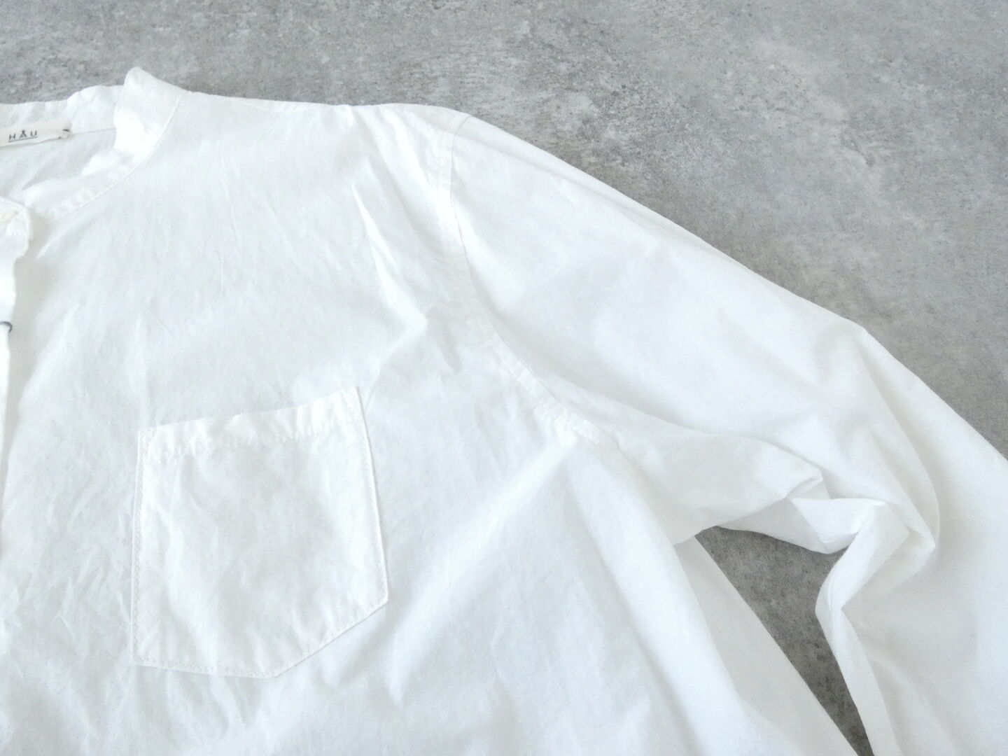 HAU(ハウ) stand collar shirts nobleの商品画像34