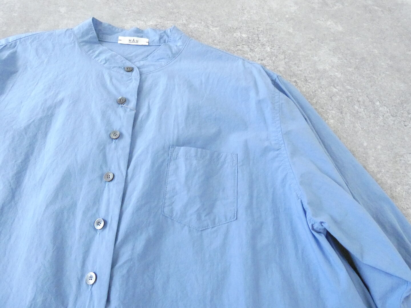 HAU(ハウ) stand collar shirts nobleの商品画像45