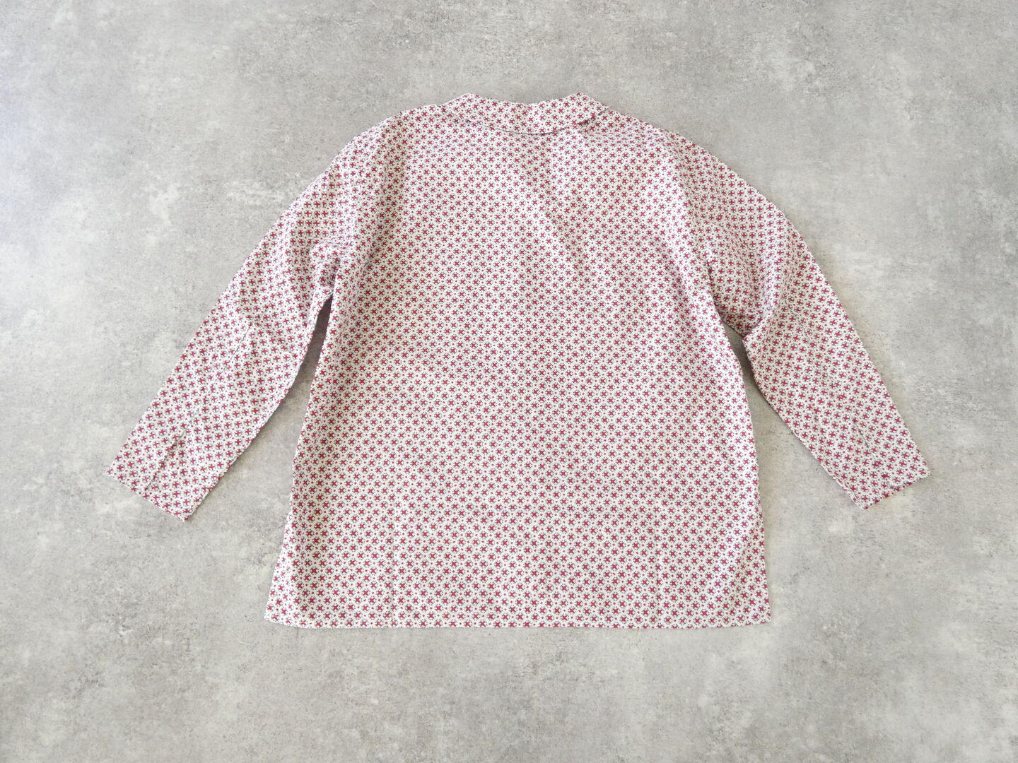homspun(ホームスパン) 小花プリントフラットカラーブラウスの商品画像29