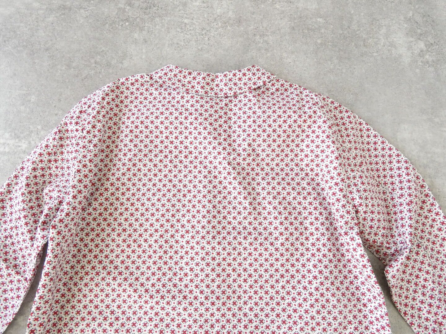 homspun(ホームスパン) 小花プリントフラットカラーブラウスの商品画像36