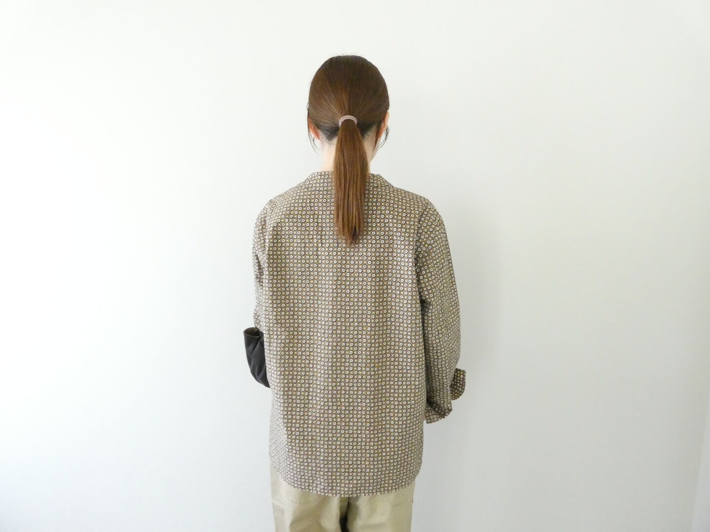 homspun(ホームスパン) 小花プリントフラットカラーブラウスの商品画像8