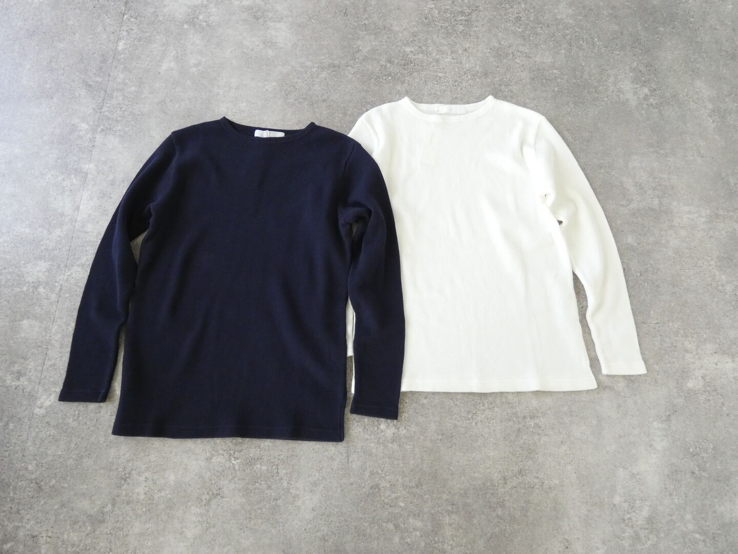 homspun(ホームスパン) ワッフル長袖プルオーバーの商品画像2