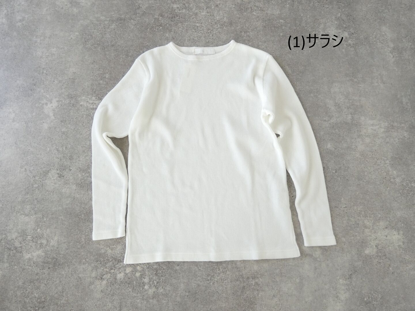 homspun(ホームスパン) ワッフル長袖プルオーバーの商品画像28
