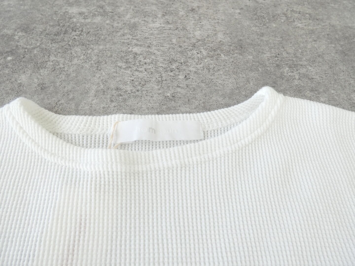 homspun(ホームスパン) ワッフル長袖プルオーバーの商品画像30