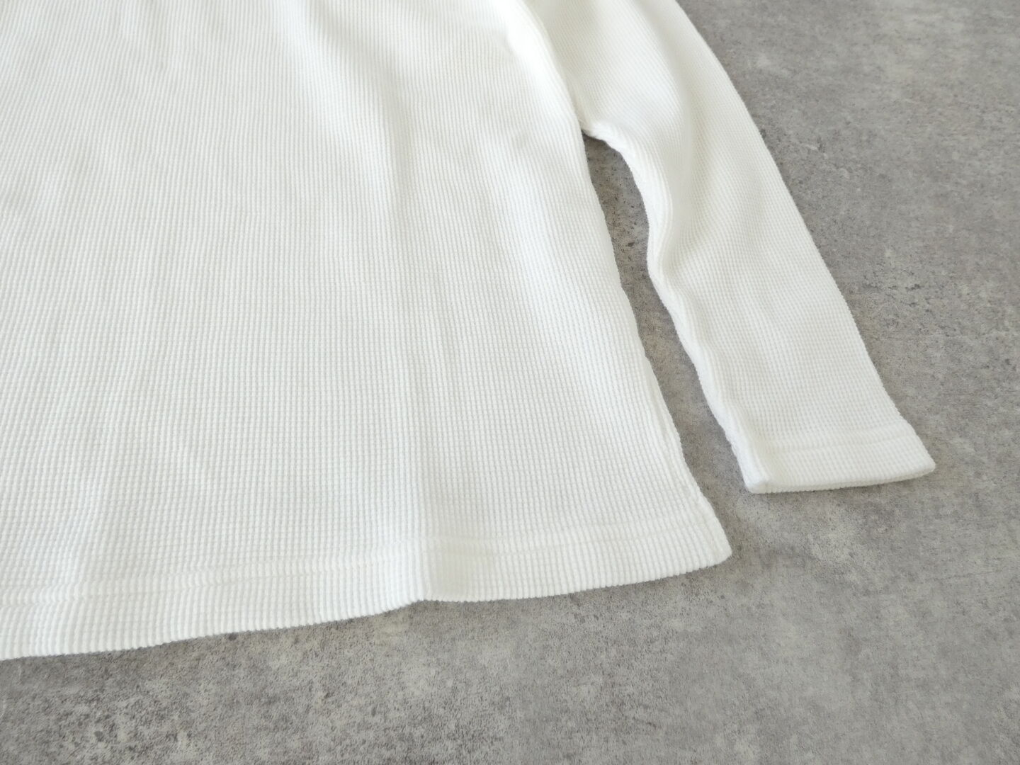 homspun(ホームスパン) ワッフル長袖プルオーバーの商品画像33