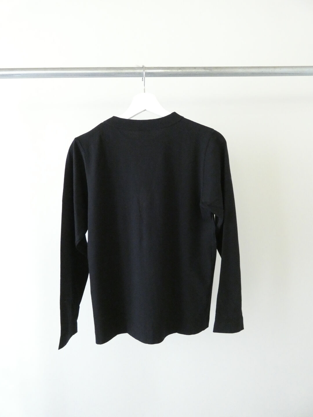 homspun(ホームスパン) 天竺長袖Tシャツ(5)ブラックの商品画像10