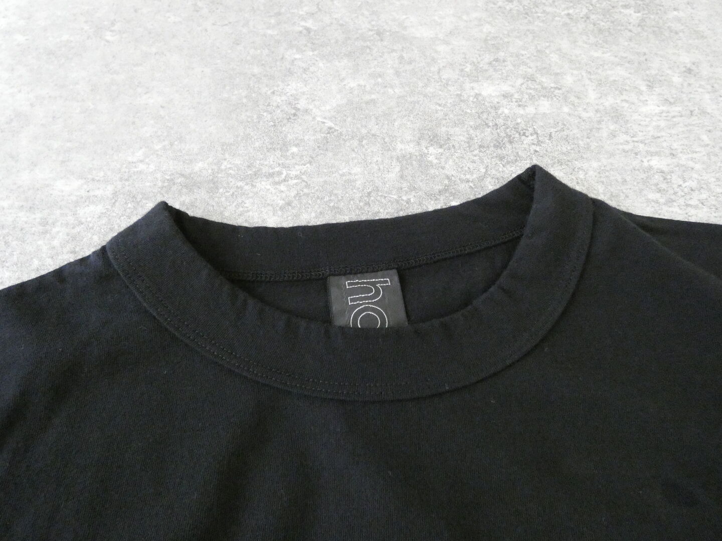 homspun(ホームスパン) 天竺長袖Tシャツ(5)ブラックの商品画像22