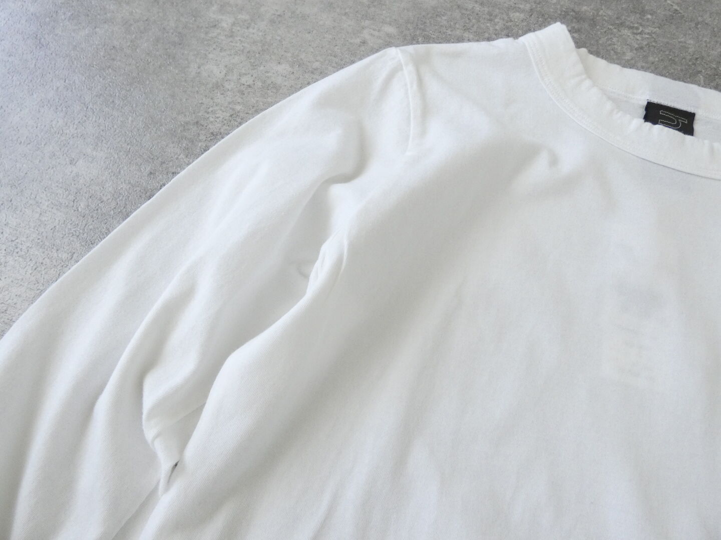 homspun(ホームスパン) 天竺長袖Tシャツ　(1)サラシの商品画像23