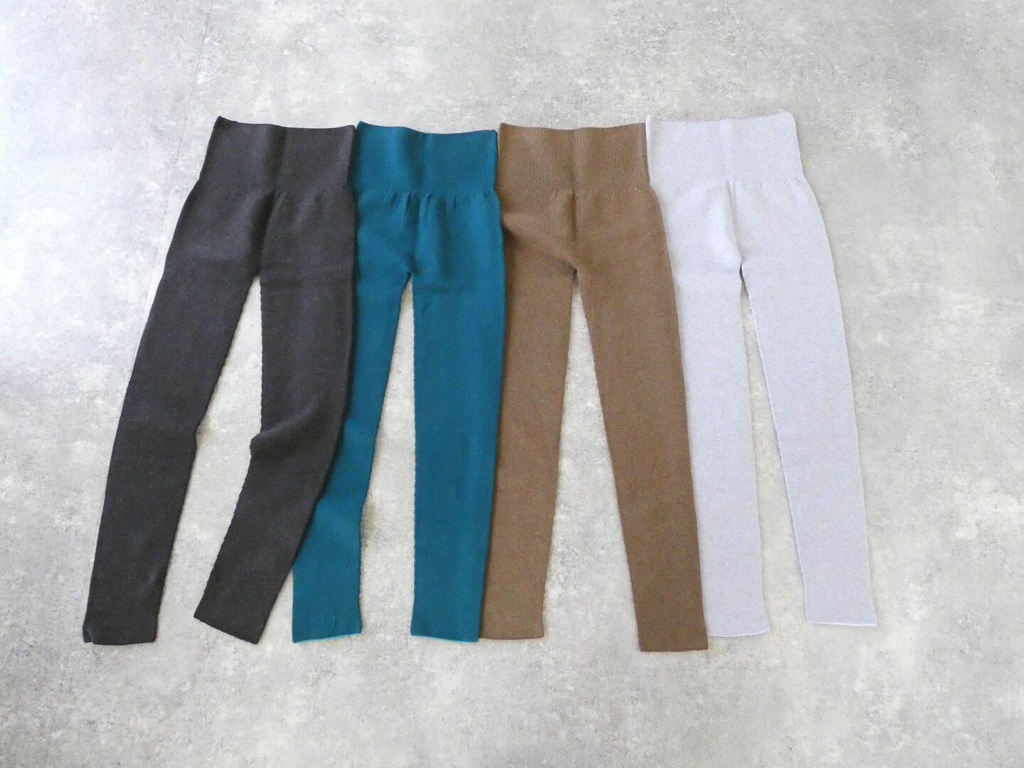 homspun(ホームスパン) 綿コーマ糸起毛レギンスの商品画像2