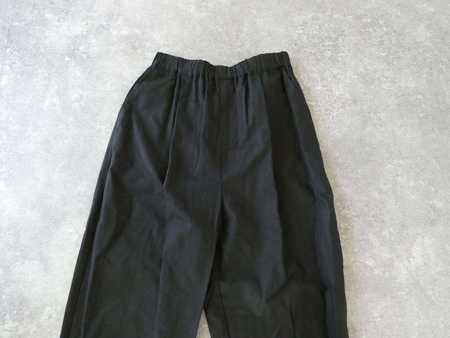 ina(イナ) 綿麻ムラ糸サージウエストゴムダブルパンツの商品画像30
