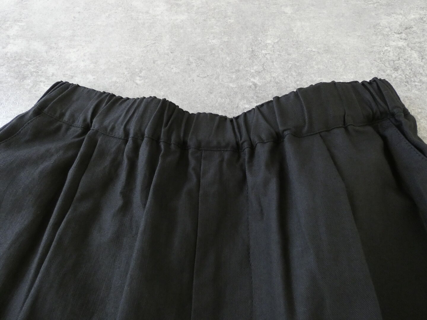 ina(イナ) 綿麻ムラ糸サージウエストゴムダブルパンツの商品画像31