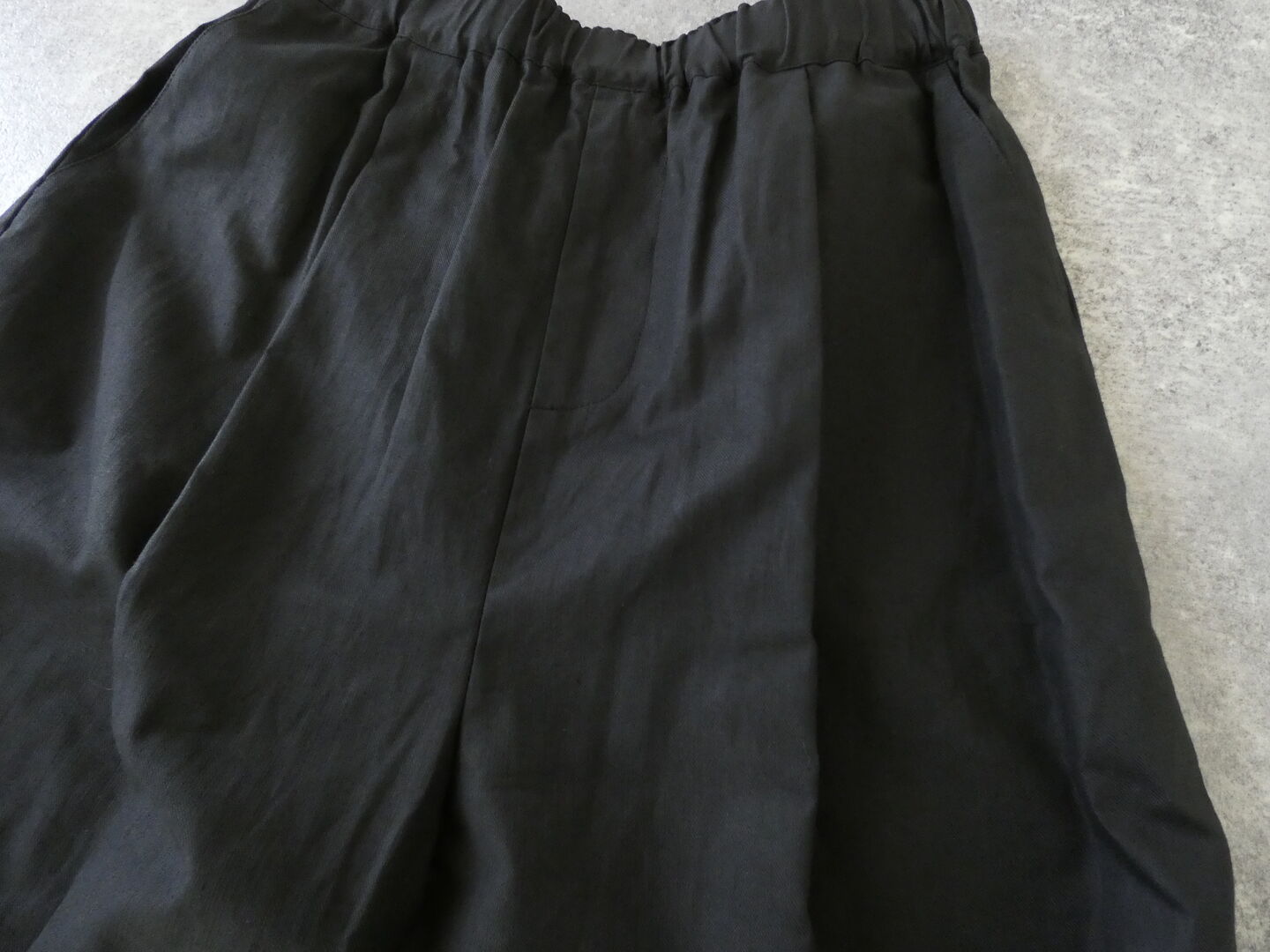 ina(イナ) 綿麻ムラ糸サージウエストゴムダブルパンツの商品画像33