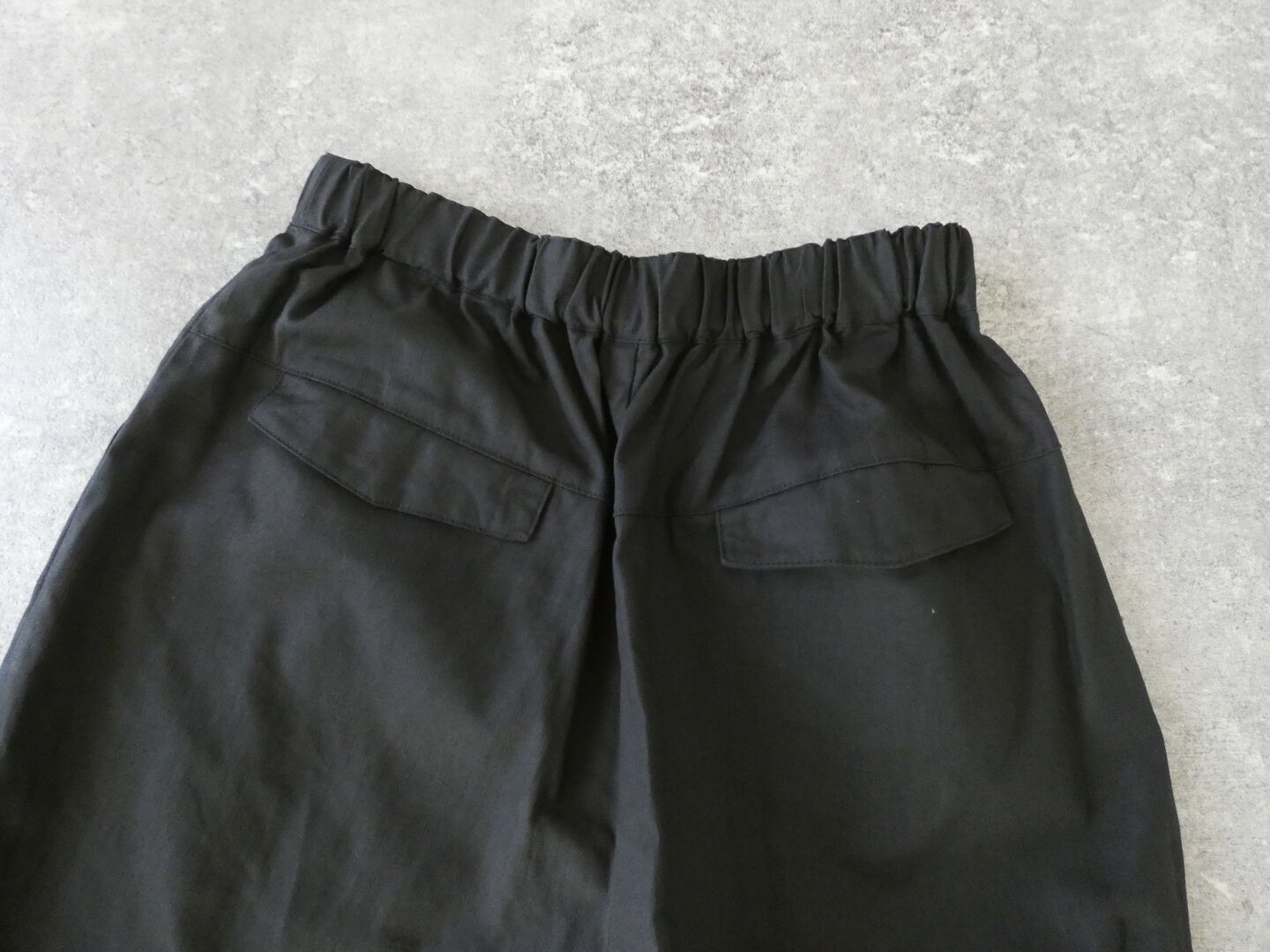 ina(イナ) 綿麻ムラ糸サージウエストゴムダブルパンツの商品画像38