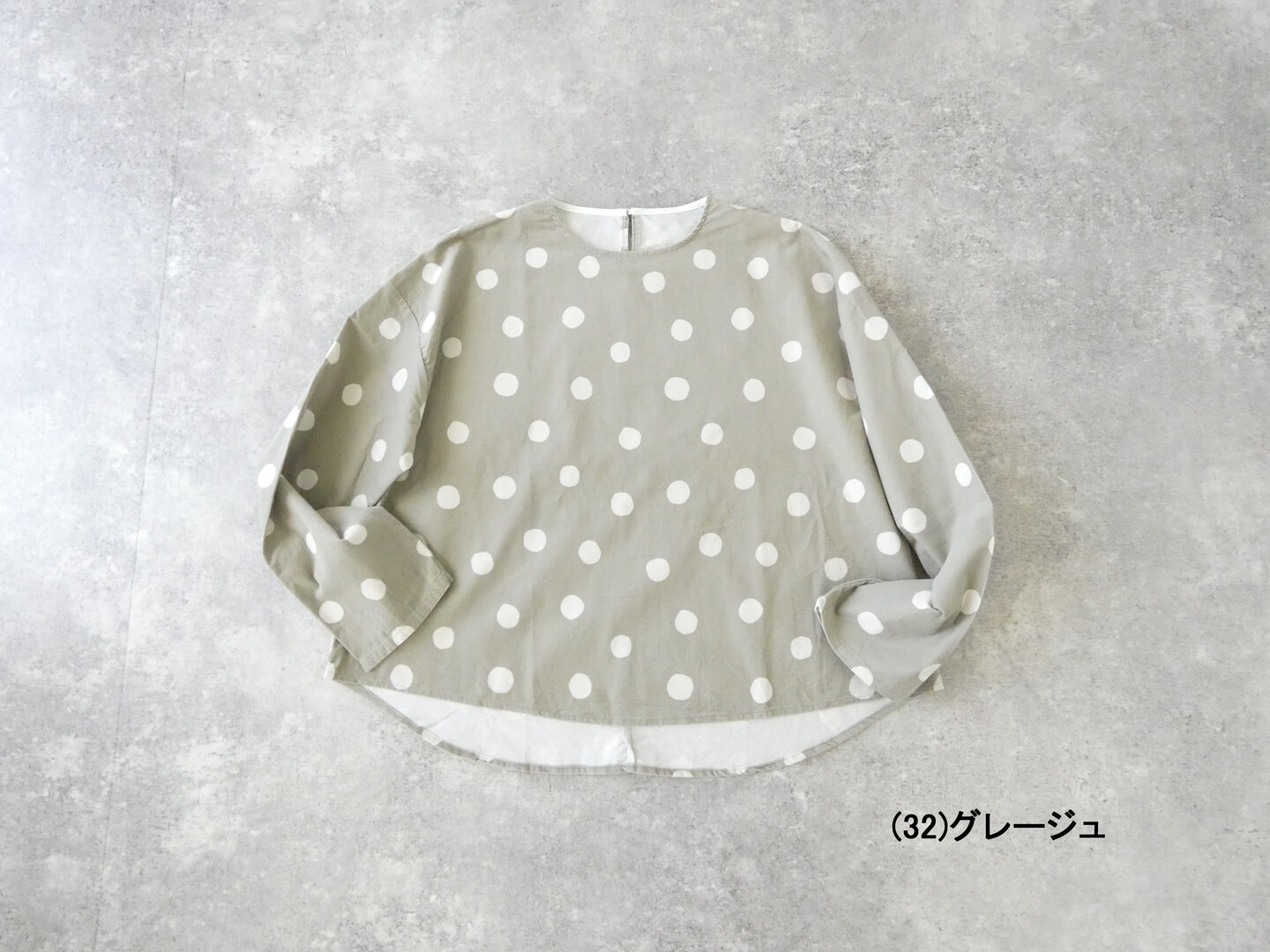 NARU 21Wコール天ニュアンスドットシャツの商品画像10