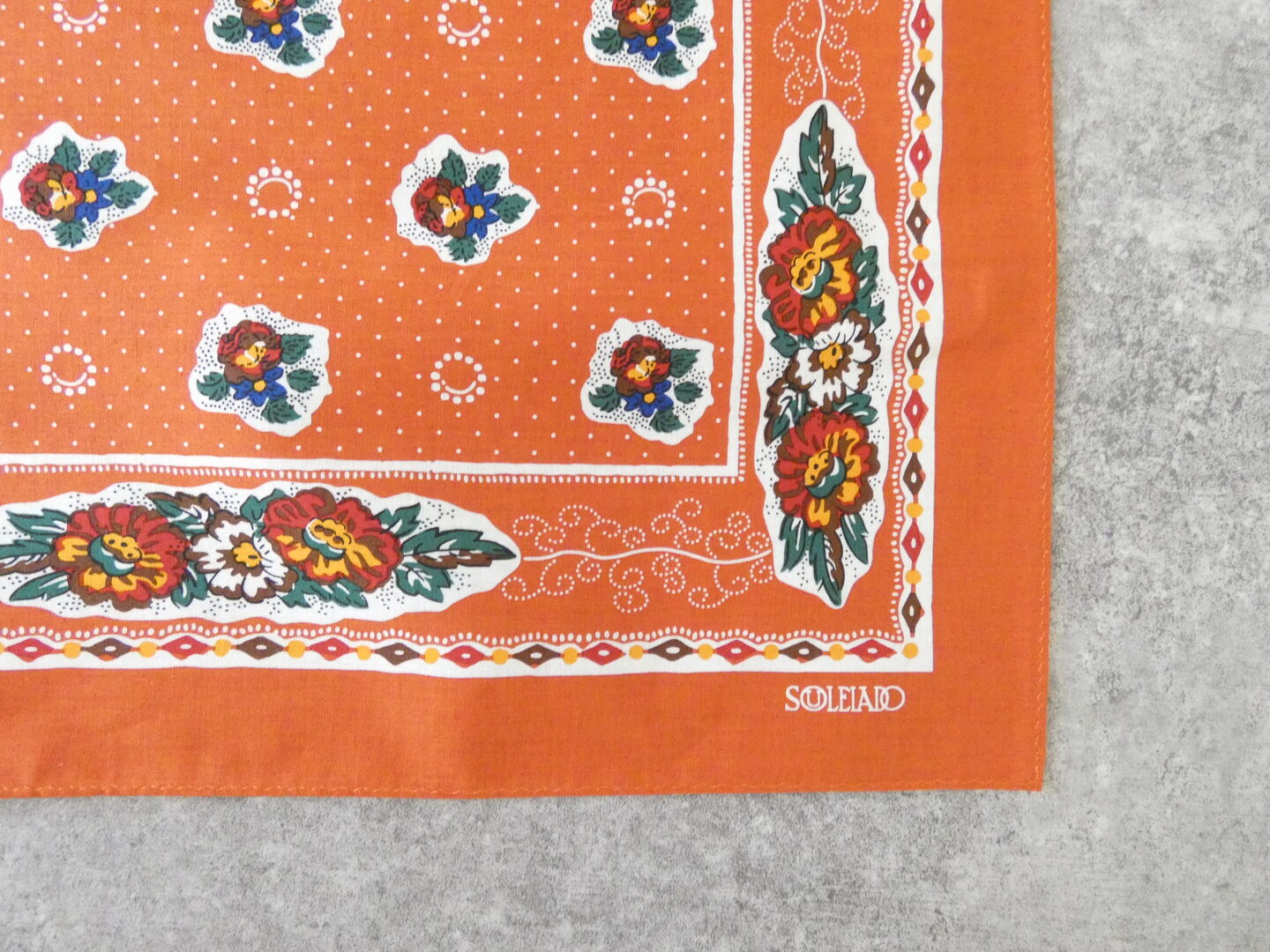 SOULEIAO(ソレイアード) コットンプリント バンダナの商品画像31