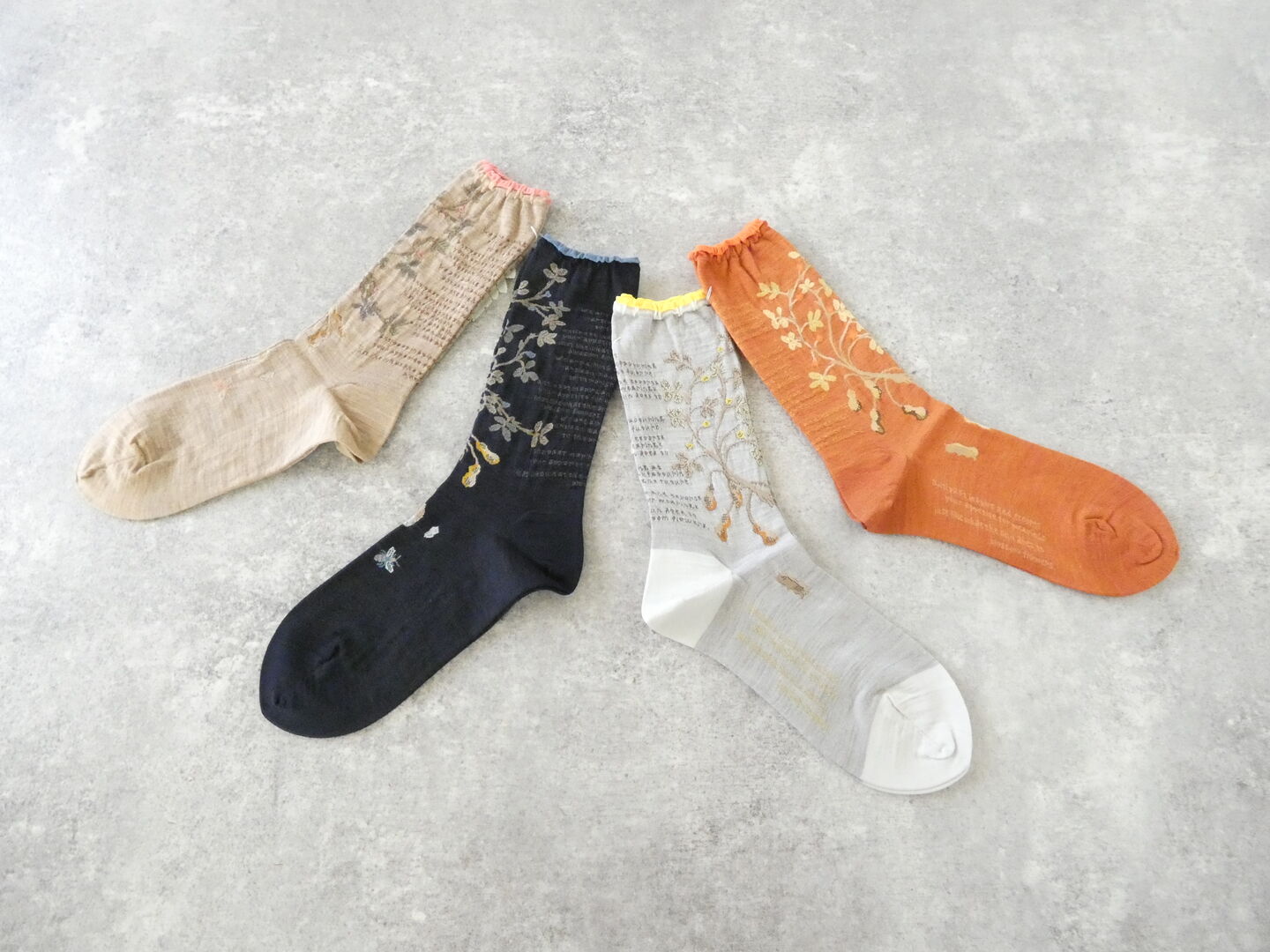 ANTIPAST(アンティパスト) PEANUT TREE SOCKSの商品画像2