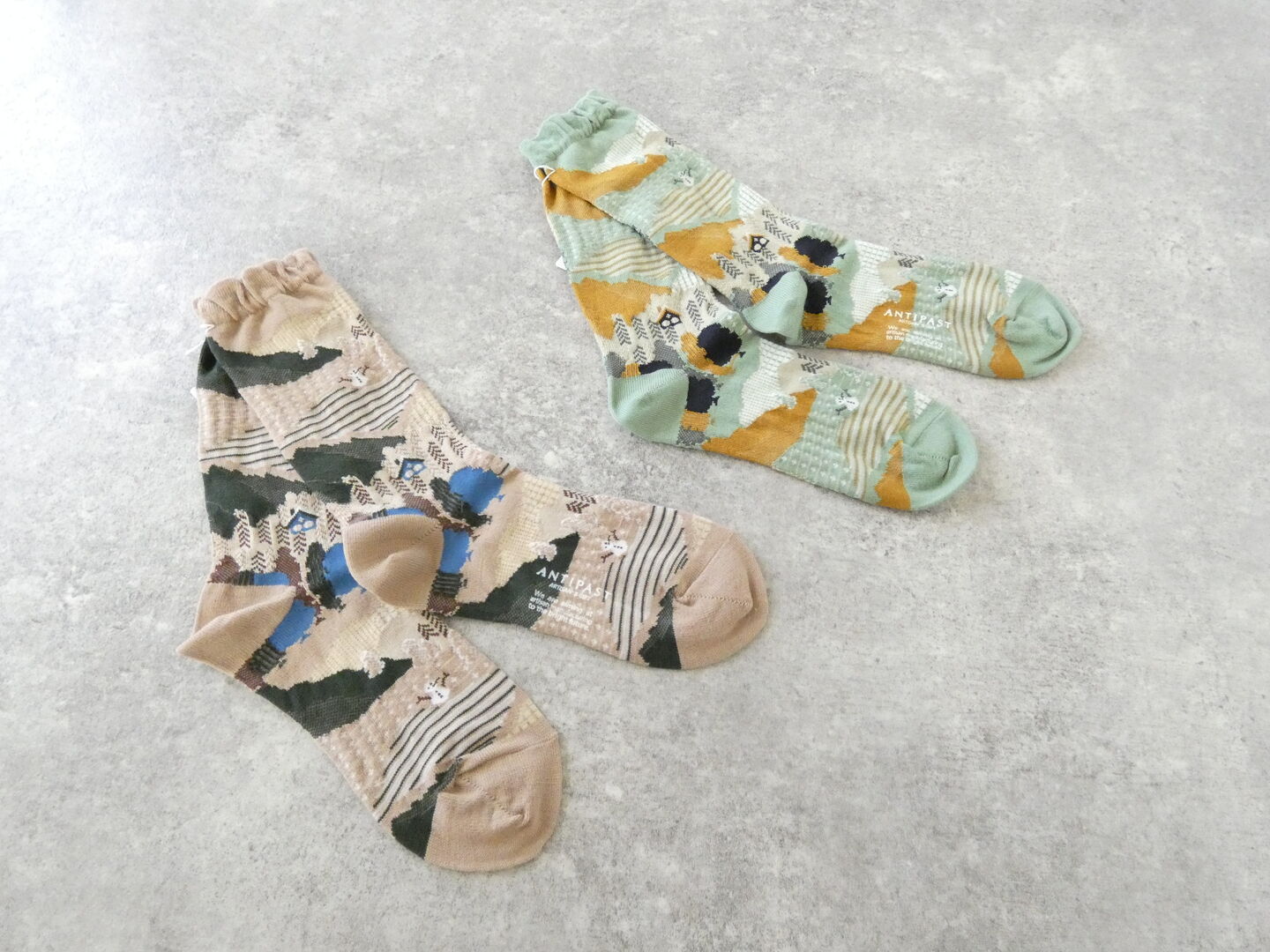 ANTIPAST(アンティパスト) SNOWY WINTER SOCKSの商品画像1
