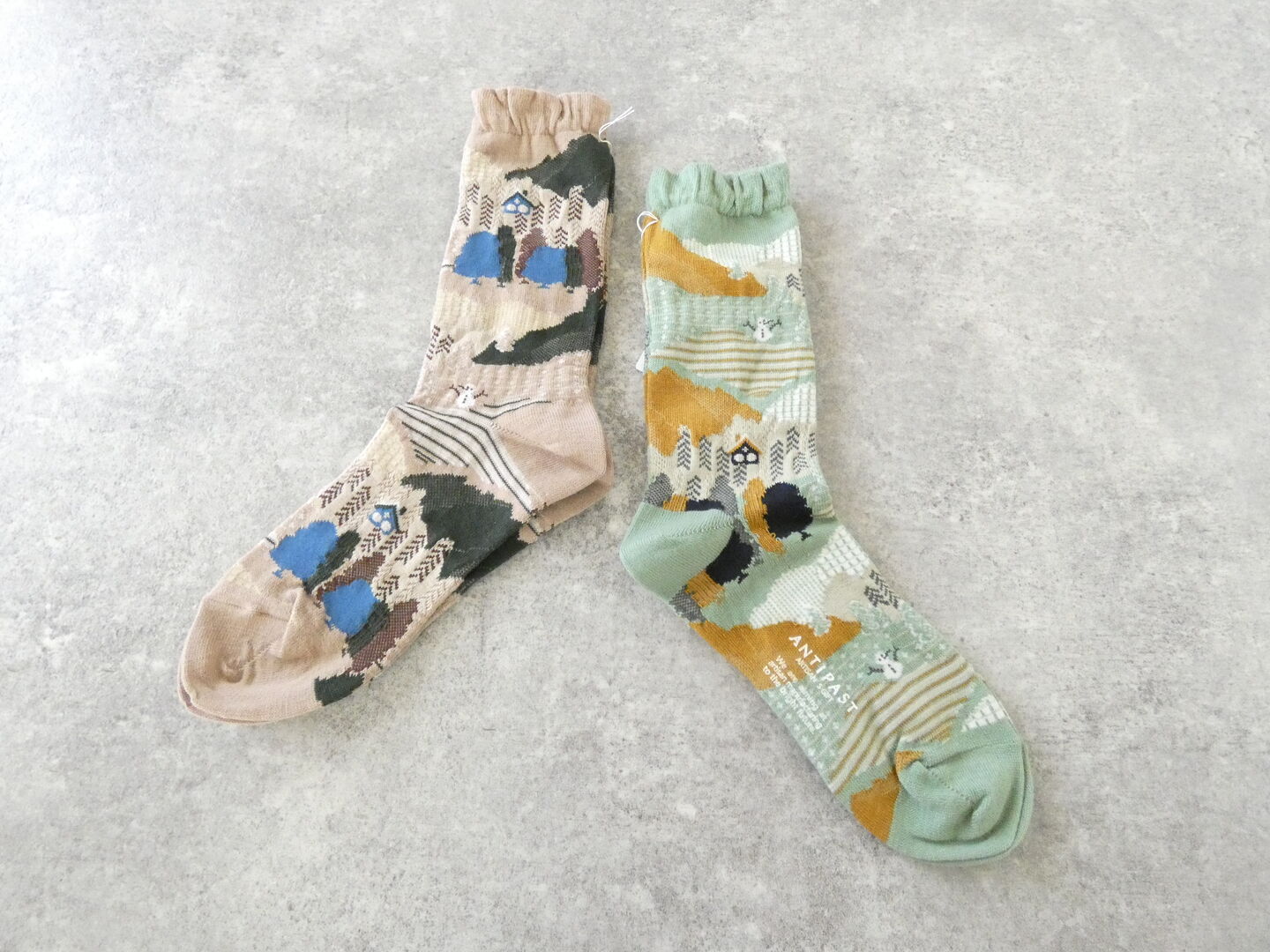 ANTIPAST(アンティパスト) SNOWY WINTER SOCKSの商品画像2