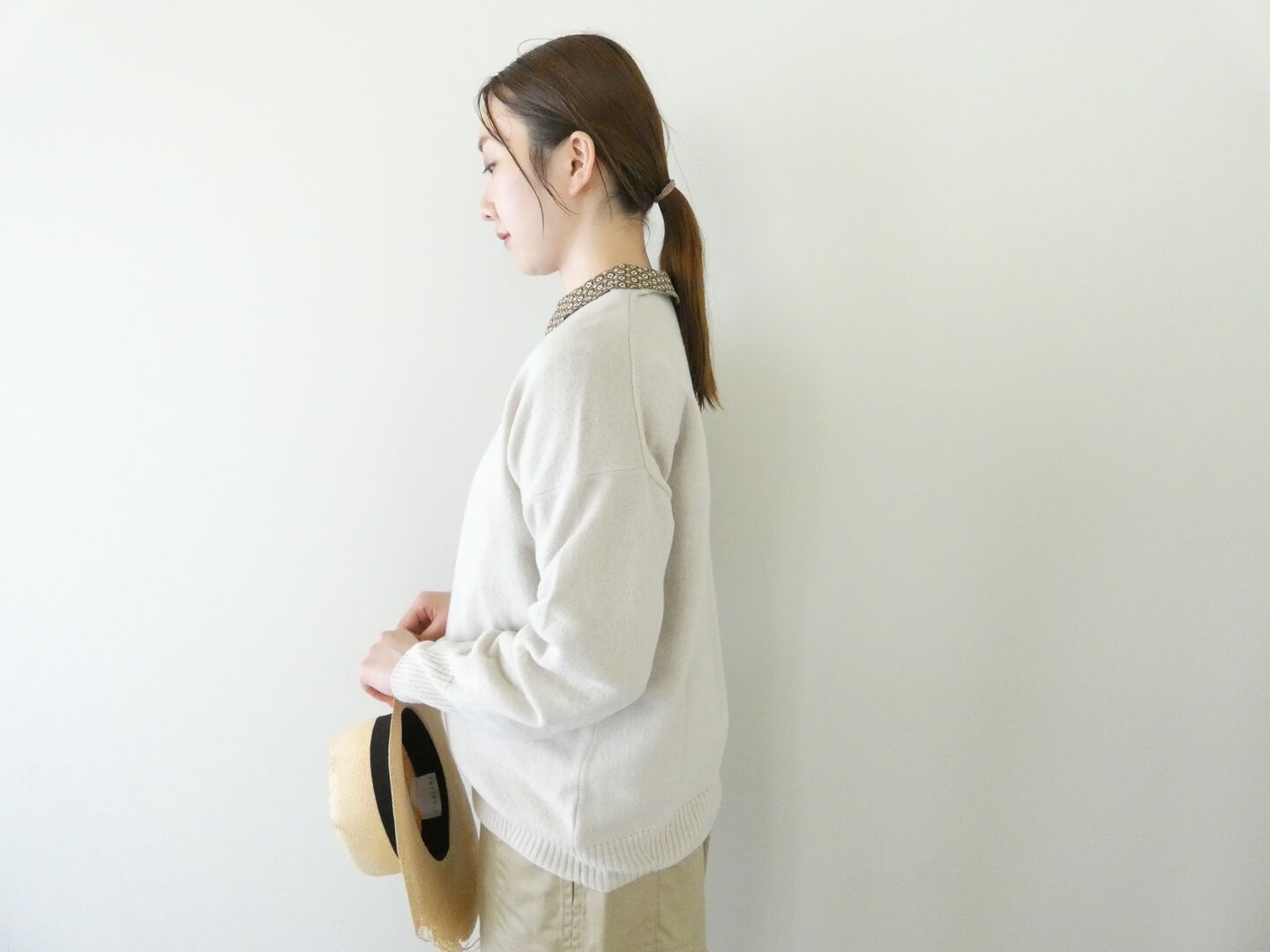 evam eva(エヴァムエヴァ) ウールプルオーバーの商品画像8