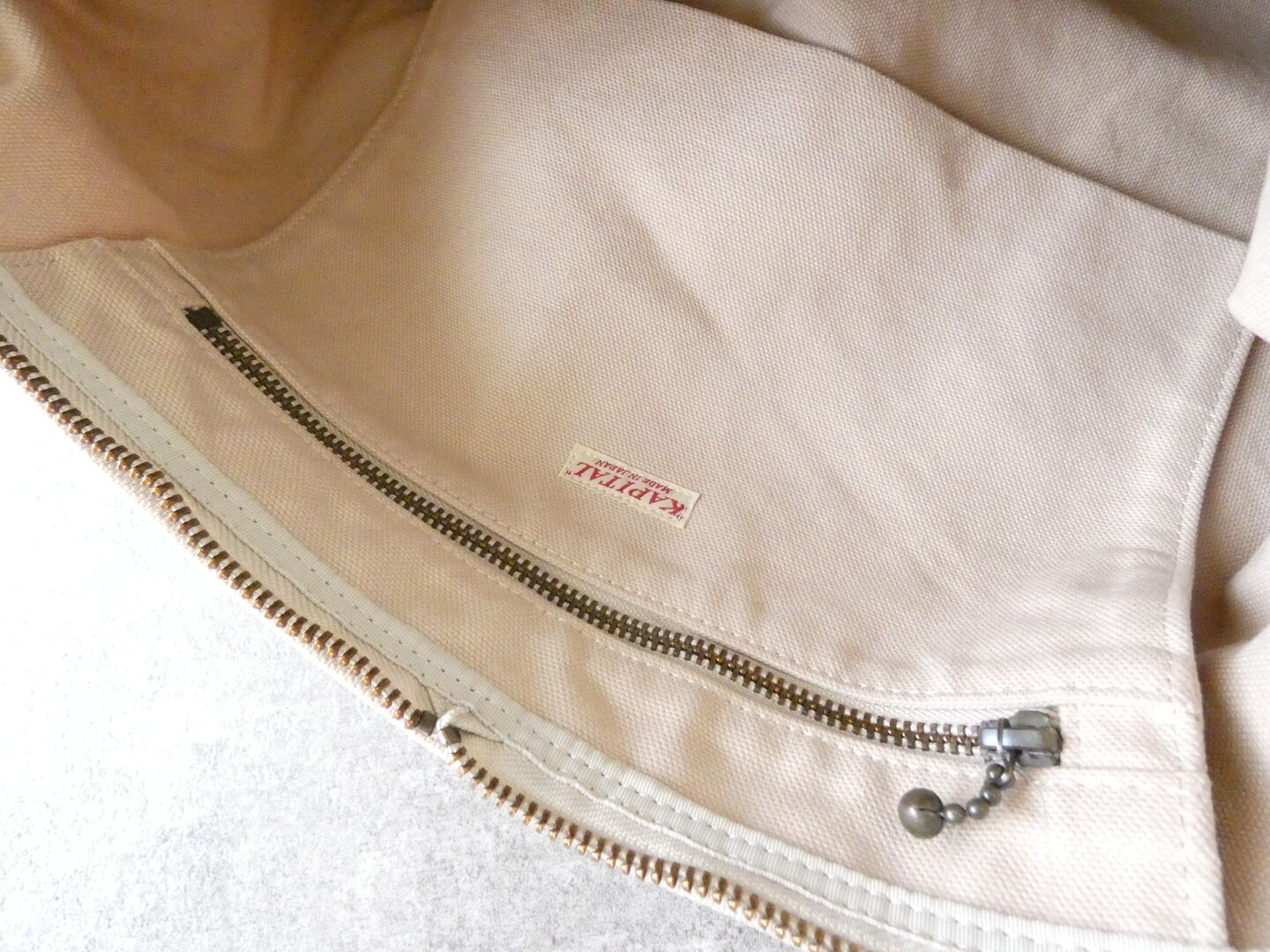 KAPITAL(キャピタル) 6号帆布　スナフキンBAGの商品画像24
