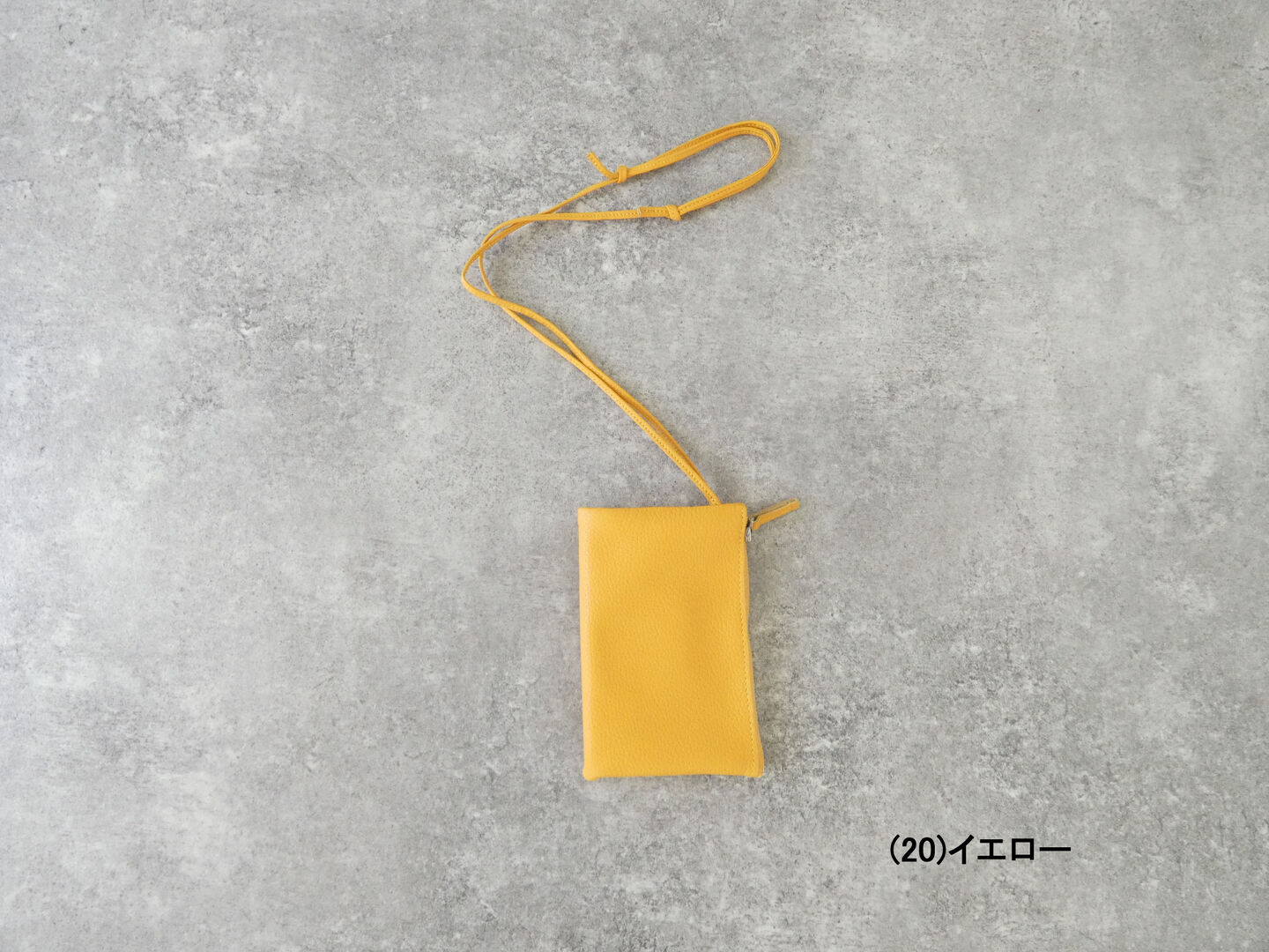 joe&him(ジョーアンドヒム) カウレザー　ショルダースマホポーチ　クリスクロスの商品画像8
