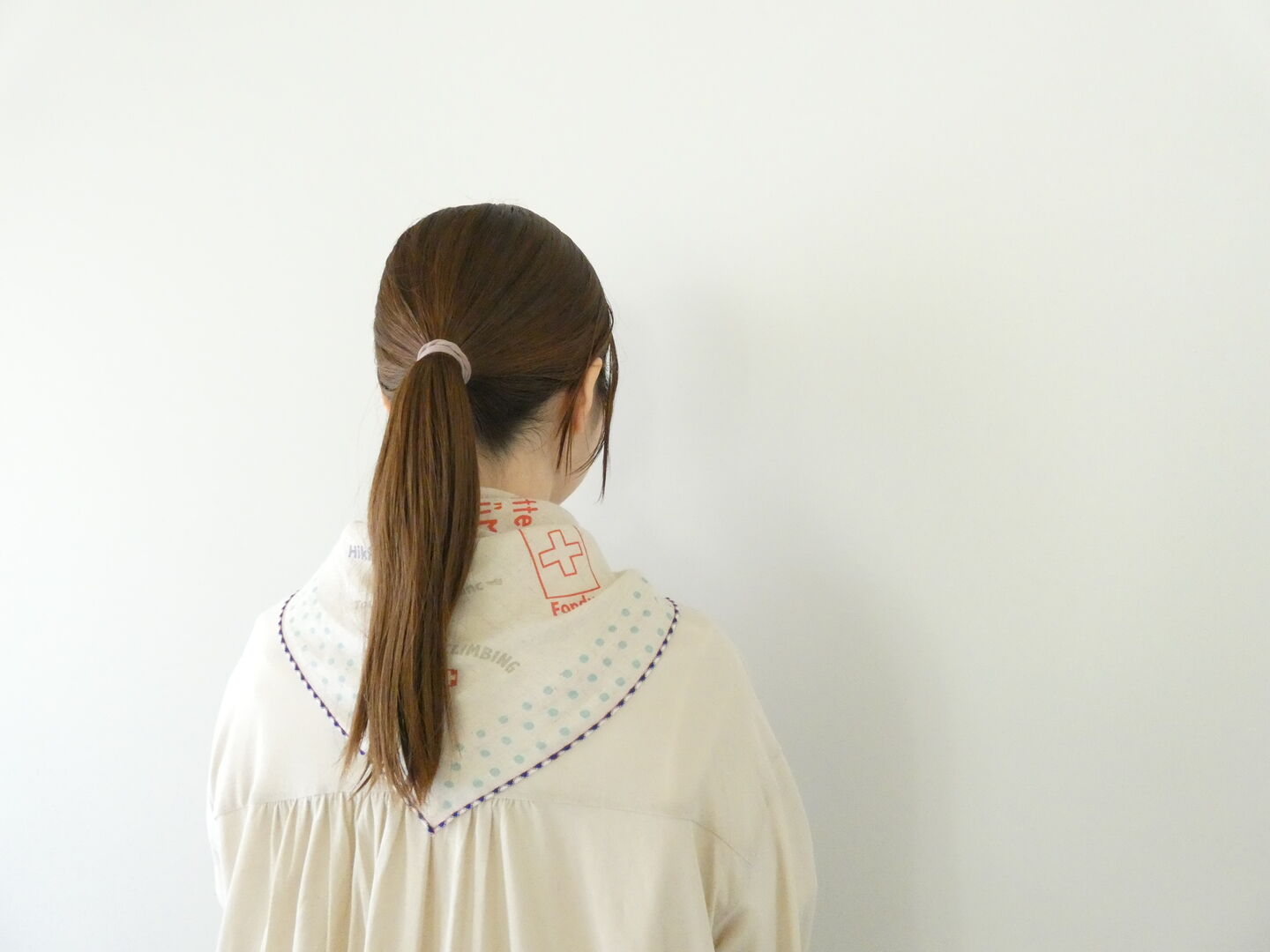 快晴堂(かいせいどう) バンダナ/スイス・モチーフ柄の商品画像4