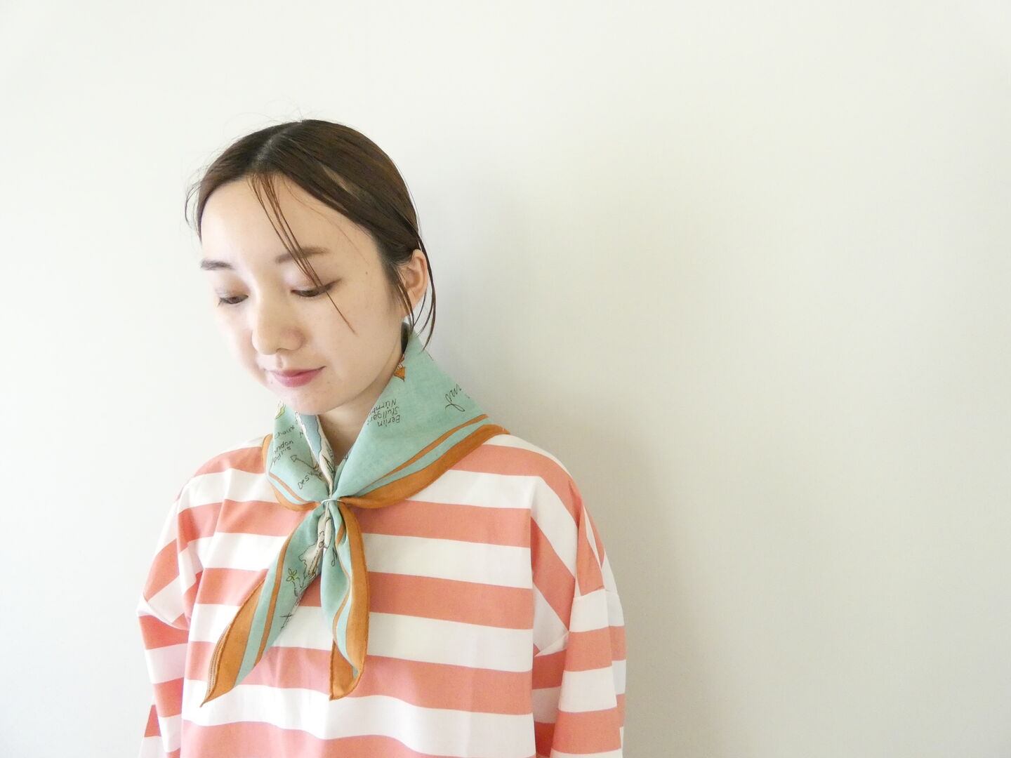 快晴堂(かいせいどう) バンダナ/スイス・Map柄の商品画像1